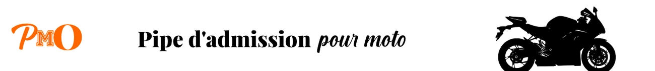 Pipe d'admission moto d'occasion contrôlée à petit prix