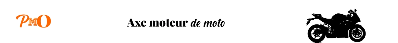 Axe moteur de moto d'occasion, contrôlé par des vendeurs professionnels
