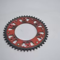 Rotes Kettenrad Kawasaki ER6 N 2006-2008