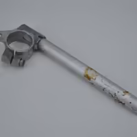 Demi guidon droit zx6r 1998 kawasaki 600 cm3 